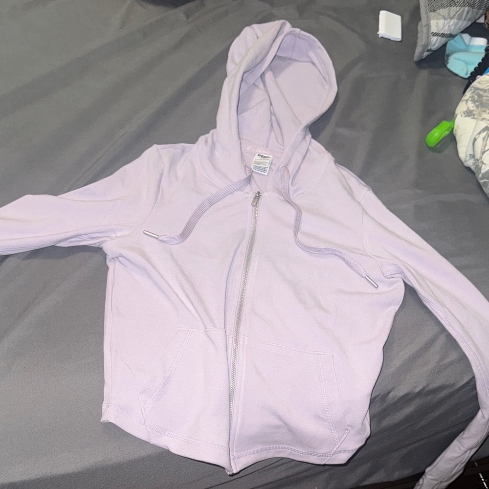 PINK Victoria's Secret Lavender Hoodie Jacket
